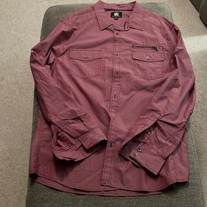 Burgundy size XXL Rock & Republic shirt